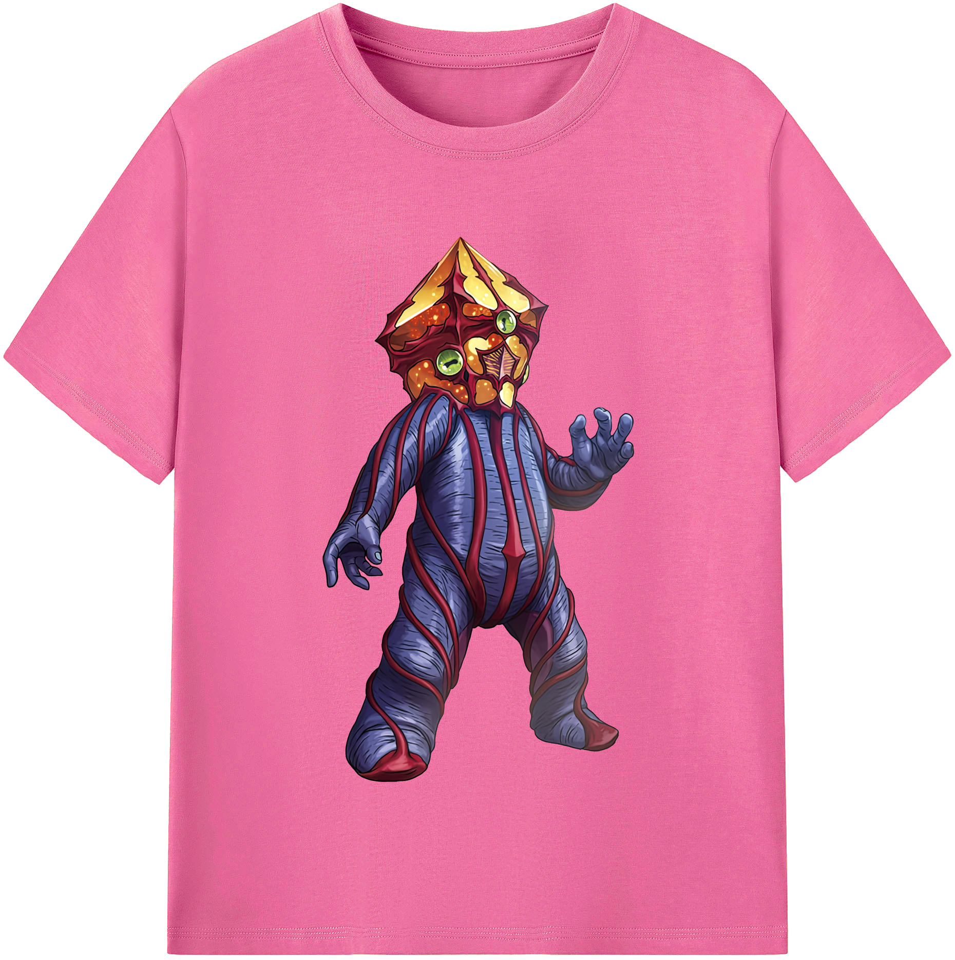 （画像用） ウルトラマン Ultraman レディースカジュアルプリントTシャツ（綿100％）